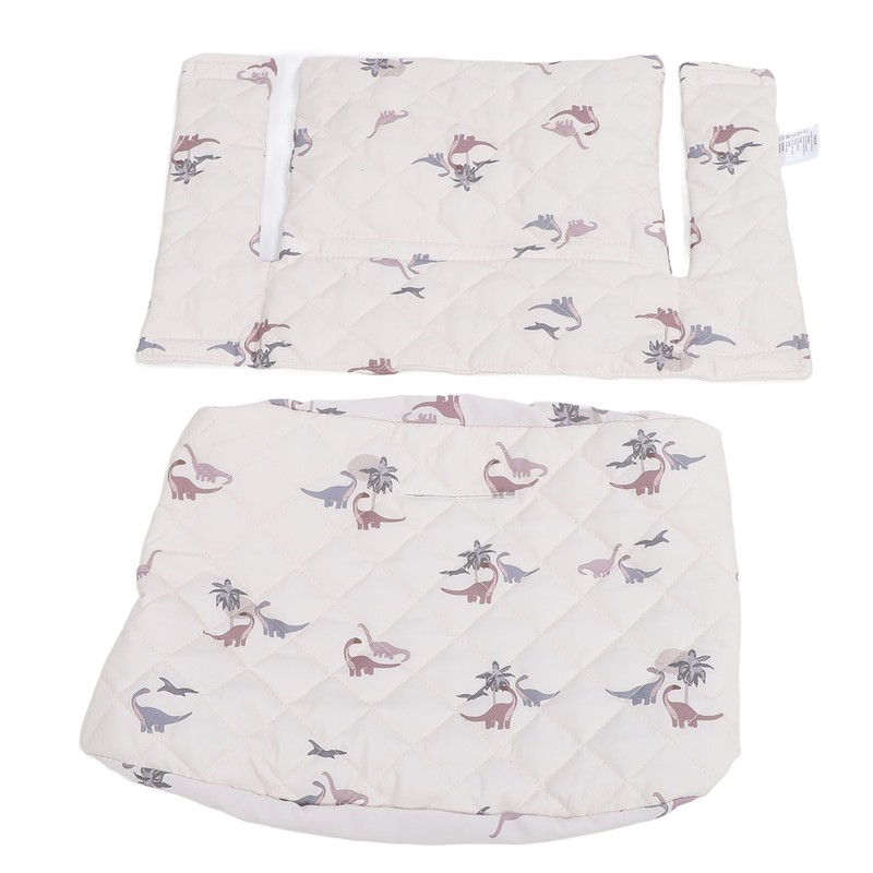 Baby High Chair Cushion Waterproof Nylon Seat and Back Protection