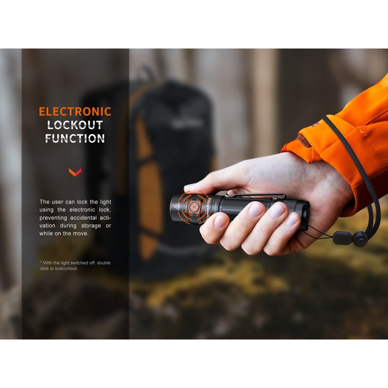 Fenix E35R EDC Flashlight, 3100 Lumens USB-C Rechargeable High Lumen