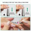 Cnynail 5 in 1 Cross Cut Nail Drill Bit, Tungsten