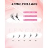 MERETON Spire Lashes Premade Pyramid Spike Lash Fans - D