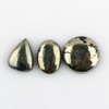 Natural Pyrite Gemstones Wholesale Cabochons Lot, Jewelry Making Loose Gemstone,