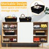 12 Pcs Plastic Storage Baskets Bulk 14 x 10 In