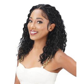 Zury Sis Chunky Synthetic Hair Hd Lace Front Wig - Izara (FFT CARAMEL BL)