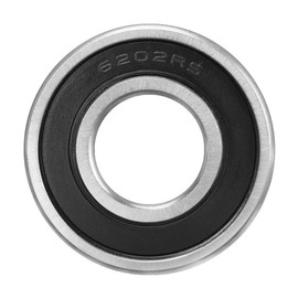 Donepart 6202RS Bearings 6202-2RS High Precision Ball Bearings 15mm x35mm x11mm for Electric Motors, Wheels, DIY, Industrial Equipment, etc. (10pcs)