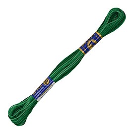 1 Docke Embroidery Thread 2 g / Embroidery Floss with Colour Gradient 100% Cotton Embroidery Choice of Colours Colour: 61392 Green Shades