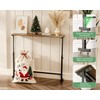 2 Pack 79" Narrow Console Table with Adjustable Height(23"-31") Behind
