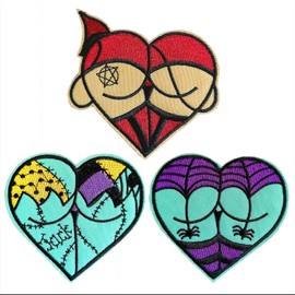 BPA Pack of 3 iron-on patches, iron-on patches, iron-on patches