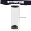 VICASKY 2Pcs Golf Ball Tube Transparent Plastic Holder for Golf