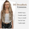 Hanne Fashion Double Ended Dreadlock Extensions 24 Inch 10 Strands
