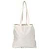 eBuyGB Pack of 3 Cotton Shopper Canvas & Beach Tote