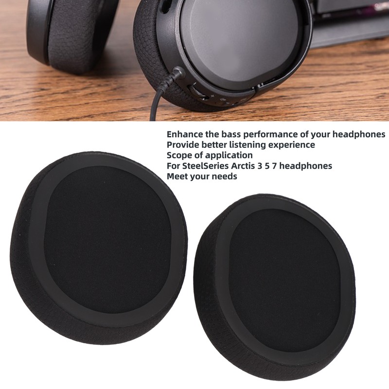 Replacement Ear Cushions Universal Noise Blocking Soft Breathable Headset Ear