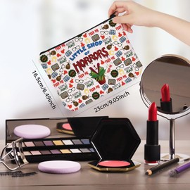 Horror Lover Gift Scary Movie Gift Little Shop Horror Movie Makeup Bag Scary Lover Gift (Little Shop Bag EU)