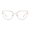 Zeelool Reading Glasses for Women Men Blue Light Blocking Readers