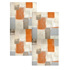 GZMQWVG Abstract Art Hand Towels,Set of 2 14" x28 Face Hand Towel Washcloth for Bathroom Hotel Guest Kitchen Spa Decoration