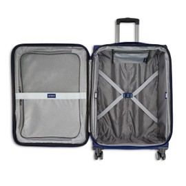 Samsonite Ascella 3.0 Softside Expandable Luggage with Spinner Wheels, Large Exp Spinner, Sapphire Blue