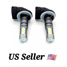 Superlative Supplies 2 Ultra LED Headlight Bulbs for Polaris RANGER 570 2014-2022Vis