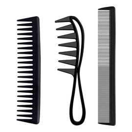 Haarkamm, Lockenkamm Strähnenkamm, Breite Tooth Comb, für Verschiedenen Arten Von Haaren Haarkamm (3 Stück)