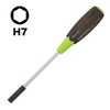 VESSEL B-380NT Woody Nut Driver Non-slip Grip for Hex Bolts