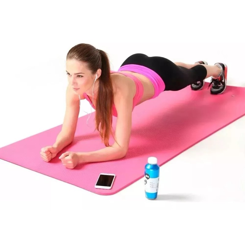 MDS Tapete De Yoga + Ejercitador De Pierna Fitness