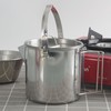 1.2L Stainless Steel Camping Kettle Portable Teapot Coffee Pot Outdoor