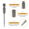 HARFINGTON 3pcs TT7 Security Torx Head Screwdriver Bit 2.56" (65mm)