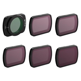 Skyreat ND Filters Set for DJI Osmo Pocket 3 Creator Combo Accessories -6 Pack (CPL/ND8/ND16/ND32/ND64/ND128)