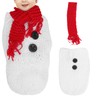 Baby Crochet Knitted Sleeping Bag Infant Cartoon Soft Wraps Photography