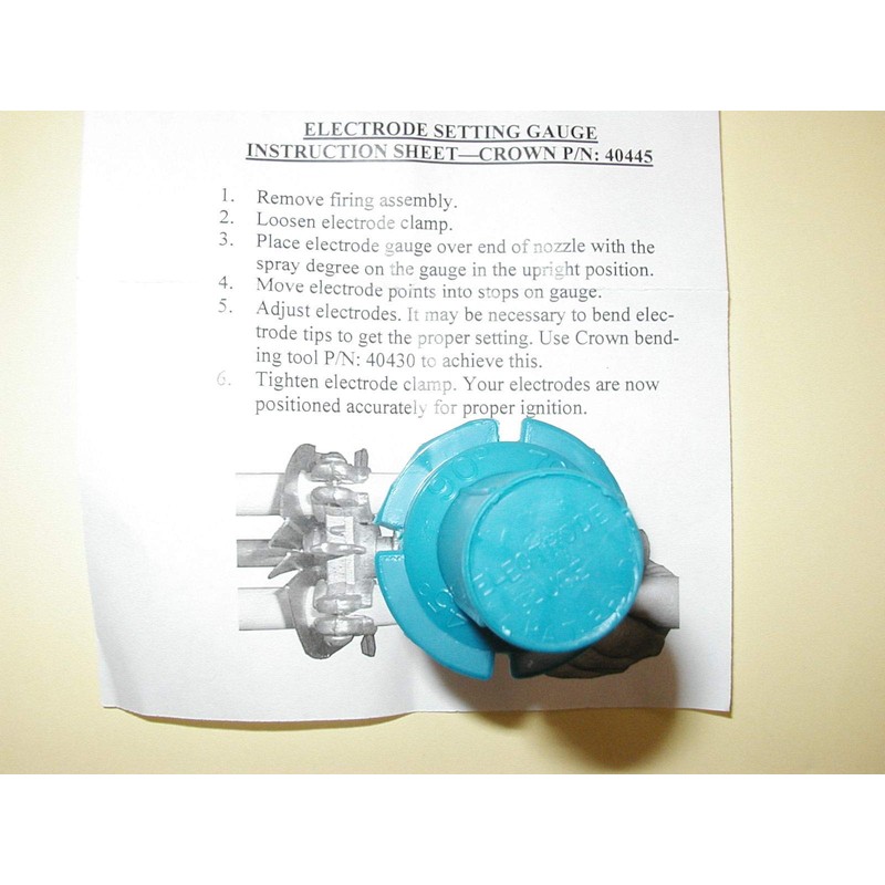 Universal Oil Burner Electrode Setting Gauge Tool Beckett Carlin Wayne
