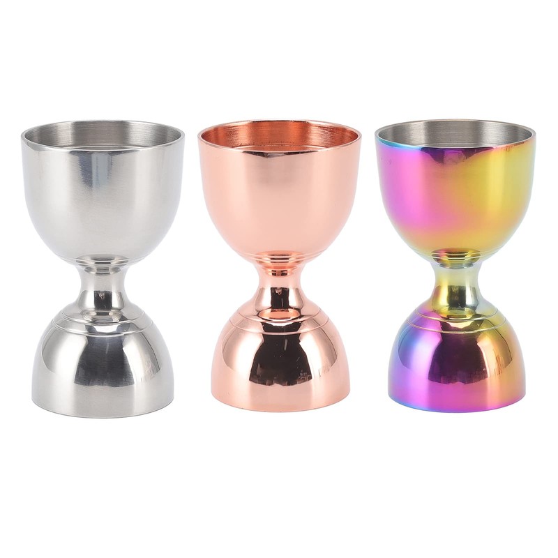 Jigger for Bartending, 60/30ml Bar Jigger Cocktail Jigger, Stainless Steel