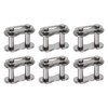 sourcing map 6Pcs #50 Chain Master Connector Link Roller 5/8"