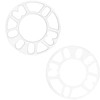2PCS Wheel Spacer 3.1in ID 5.9in OD 0.2in Thickness Aluminium