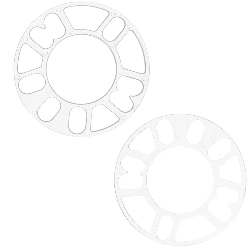 2PCS Wheel Spacer 3.1in ID 5.9in OD 0.2in Thickness Aluminium
