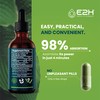 E2H Chlorophyll Liquid Drops - All-Natural Flavored Energy Booster, Immune