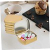 STOBOK 10pcs Tin Box Iron Containers for Organizing Small Items
