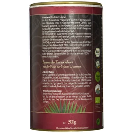 Sinfo Organic Guarana Powder from Brazil, Activating, Pack of 1 (1 x 500 g) - Organic