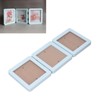 Sonogram Picture Frame 3 Folding Wood Pregnancy Baby First Photo