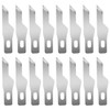 Qimoo 120 Pcs Exacto Knife Blades, #16 High Carbon Steel