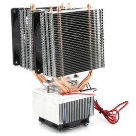 Semiconductor Refrigeration, Thermoelectric Cooler 12715 Refrigeration Module Aluminum Alloy for DIY Mini Refrigerator for Small Air Conditioners