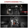 SHEAM Metal Gear Shift Organizer Tray Compatible with 2011-2017 Jeep