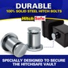 HitchSafe HS7021T Hitch Bolt Set | Hitch Bolts For Thicker