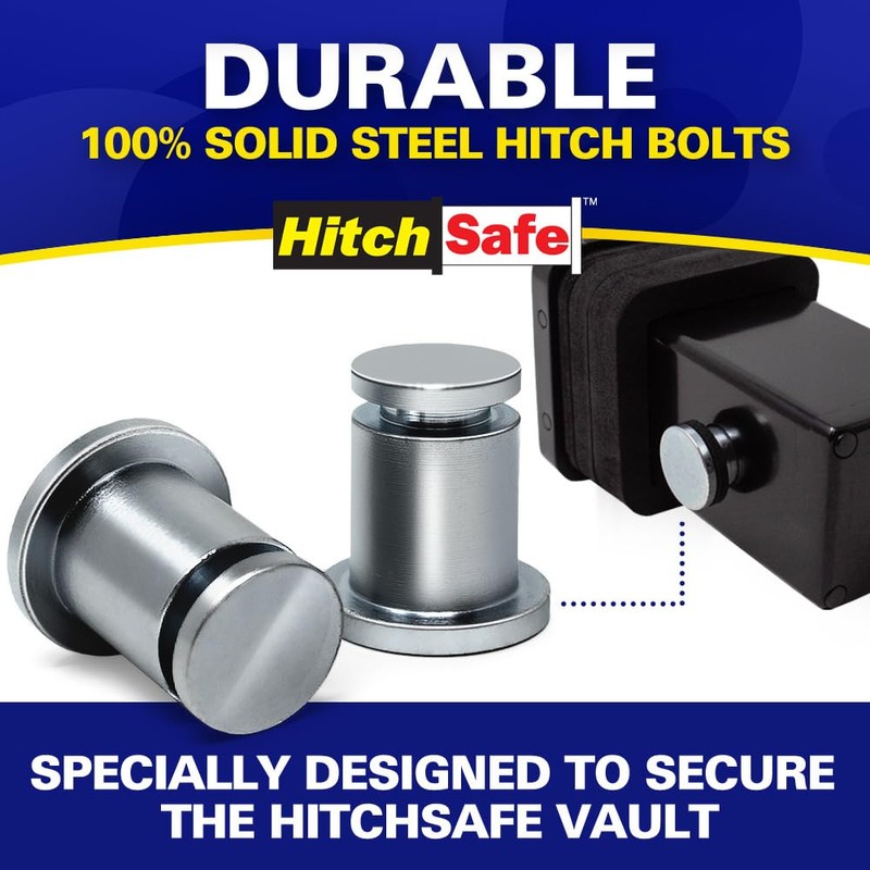 HitchSafe HS7021T Hitch Bolt Set | Hitch Bolts For Thicker