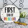 MDPrints 3D First and Last Day School Sign, Reusable 8''