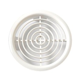 Soffit Louvre Air Vent 100mm White (Pack of 48)