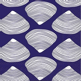 IHR Ideal Home Range Cocktail Napkins Disposable 3-Ply Paper Party Napkin Pack, 5" x 5", Clamshell, 20-Count