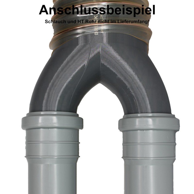 2-Way Junction Pipe DN100 - DN40 | Junction Piece |