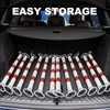 Huwena 12 Pcs Retractable Traffic Cone Bar Length from 4