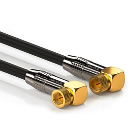 DeleyCON SAT Antenna Cable 2 x 90°