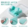 BS-MALL Makeup Sponge Set BS-MALLTriangle Puff 14 Pcs for Liquid,