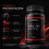 Omega 3 Krill Oil Astaxantina 2000mg 200 Capsulas Plus