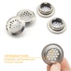 Hocansen 30Pcs Air Vent Cover 25mm Round Shaped Mesh Hole